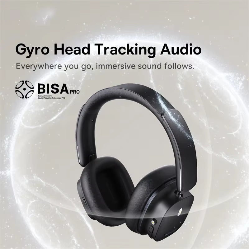 Bowie 30 Max Bluetooth Headphones 45Db Noise Cancellation Hi-Res LDAC over Ear Headset 3D Spatial Audio Wireless Earphone