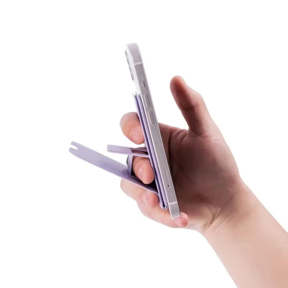 Phone Magnetic Stand Holder for Iphone 15 14 13 12 11 Pro Max plus Desktop Magnetic Phone Folding Stand Magsafe Holder for Apple