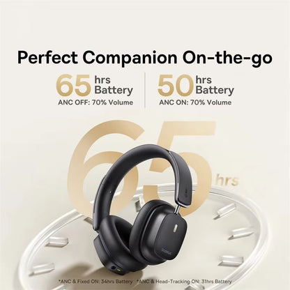 Bowie 30 Max Bluetooth Headphones 45Db Noise Cancellation Hi-Res LDAC over Ear Headset 3D Spatial Audio Wireless Earphone
