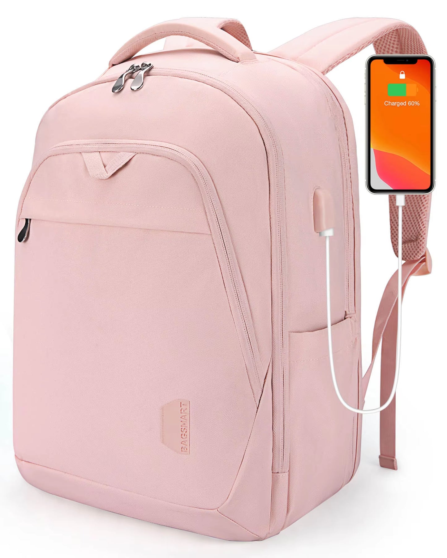 Men'S Backpack Anti-Theft Large Waterproof Women School Bags Travel Bussiness Laptop Backpacks with USB Charging Port