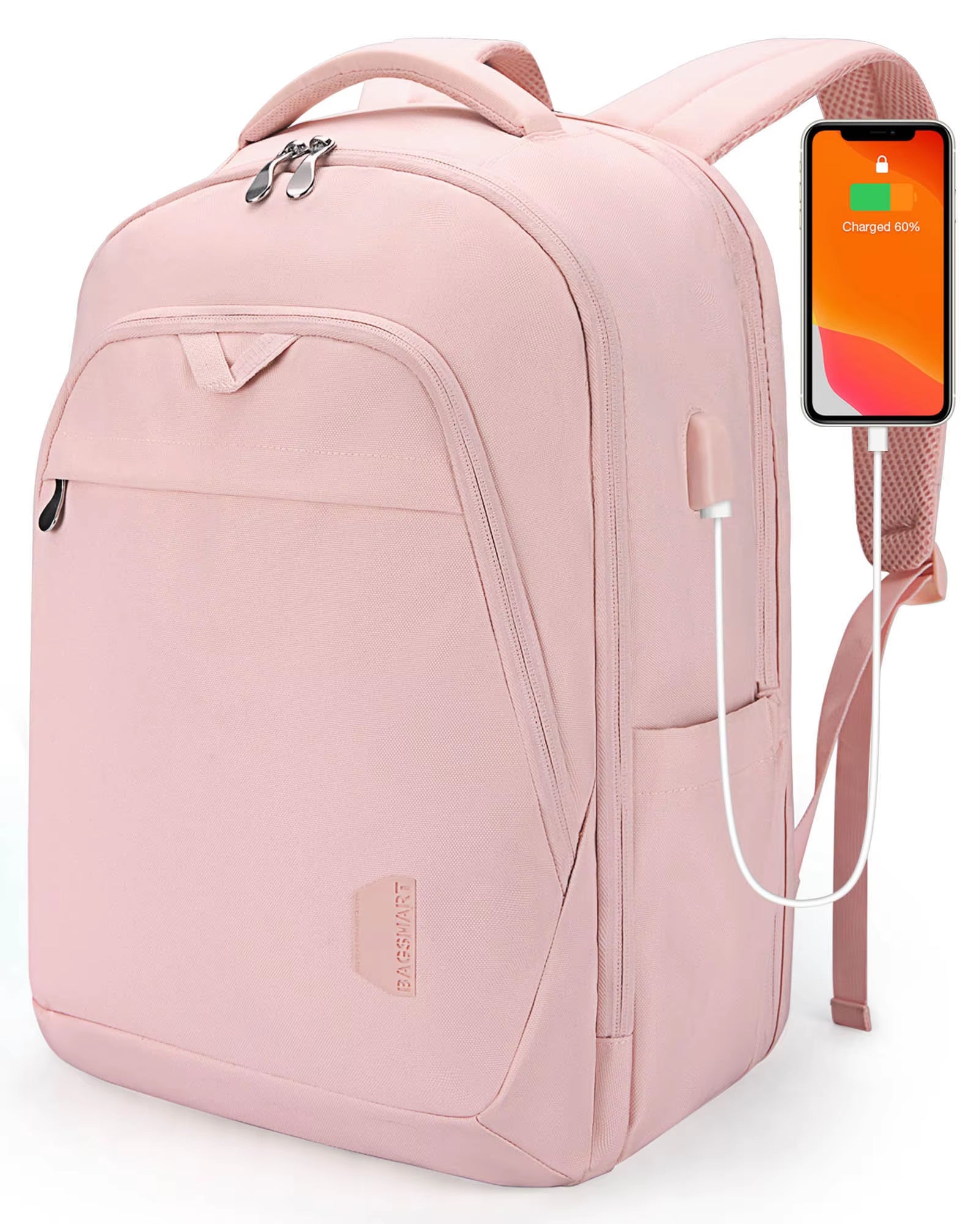 Men'S Backpack Anti-Theft Large Waterproof Women School Bags Travel Bussiness Laptop Backpacks with USB Charging Port