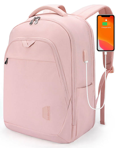 Men'S Backpack Anti-Theft Large Waterproof Women School Bags Travel Bussiness Laptop Backpacks with USB Charging Port