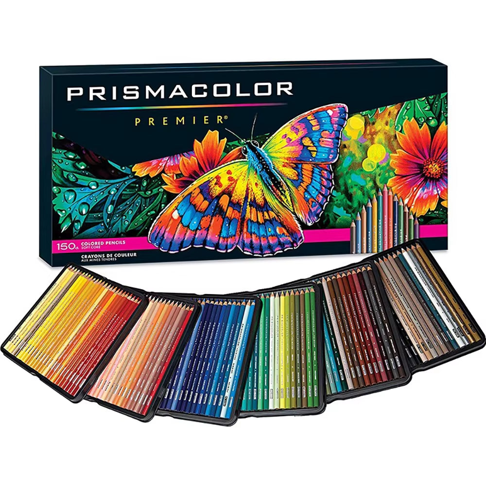 Prismacolor 12/24/36/48 Colors Oil Colored Pencil Drawing Sketching Pencil Set Art Supplies for School Student Artist