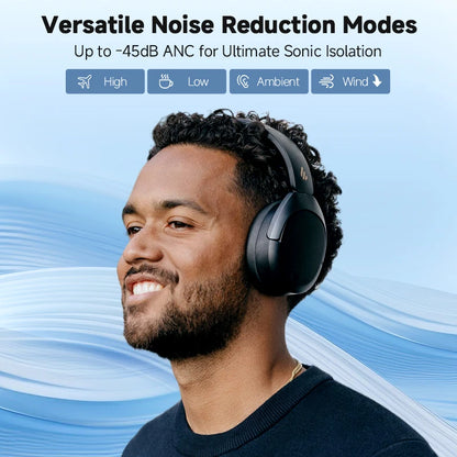 W830NB Wireless Headphones Bluetooth 5.4 Active Noise Cancelling Hi-Res Over-Ear Headset LDAC Foldable -45Db ANC 94H