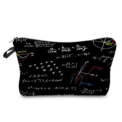 Natural Science Printed Pencil Bag School Student Mini Stationery Bag Outdoor Travel Child Portable Storage Bag Teacher Gift Bag