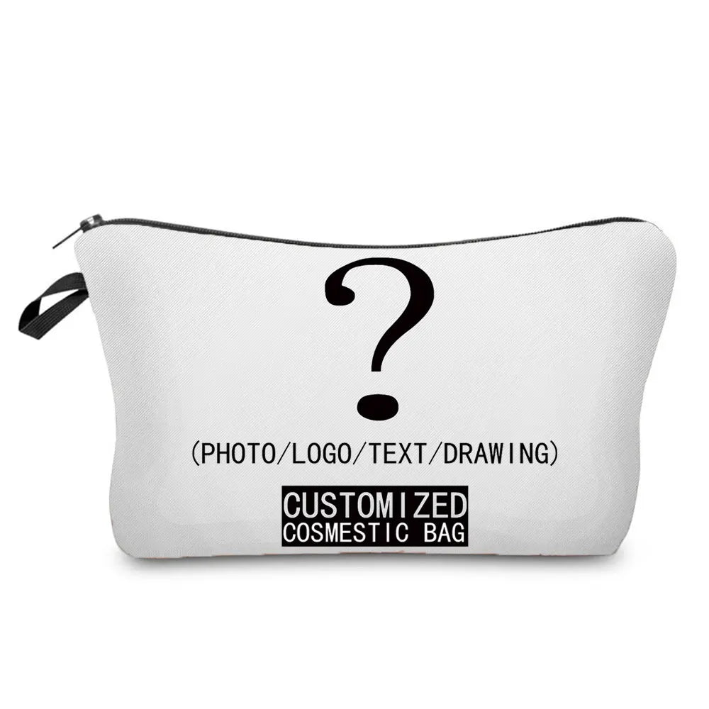 Natural Science Printed Pencil Bag School Student Mini Stationery Bag Outdoor Travel Child Portable Storage Bag Teacher Gift Bag