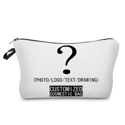 Natural Science Printed Pencil Bag School Student Mini Stationery Bag Outdoor Travel Child Portable Storage Bag Teacher Gift Bag