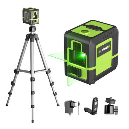 Laser Level 2 Lines Cross Green Level Laser Horizontal Vertical Nivel Laser Automatic 360°Self-Leveling Laser Level Tools