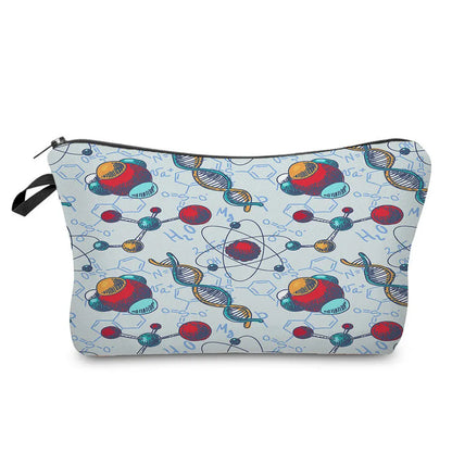 Natural Science Printed Pencil Bag School Student Mini Stationery Bag Outdoor Travel Child Portable Storage Bag Teacher Gift Bag