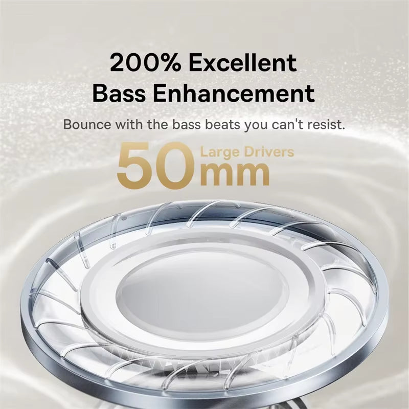 Bowie 30 Max Bluetooth Headphones 45Db Noise Cancellation Hi-Res LDAC over Ear Headset 3D Spatial Audio Wireless Earphone