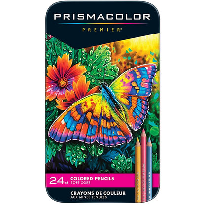 Prismacolor 12/24/36/48 Colors Oil Colored Pencil Drawing Sketching Pencil Set Art Supplies for School Student Artist