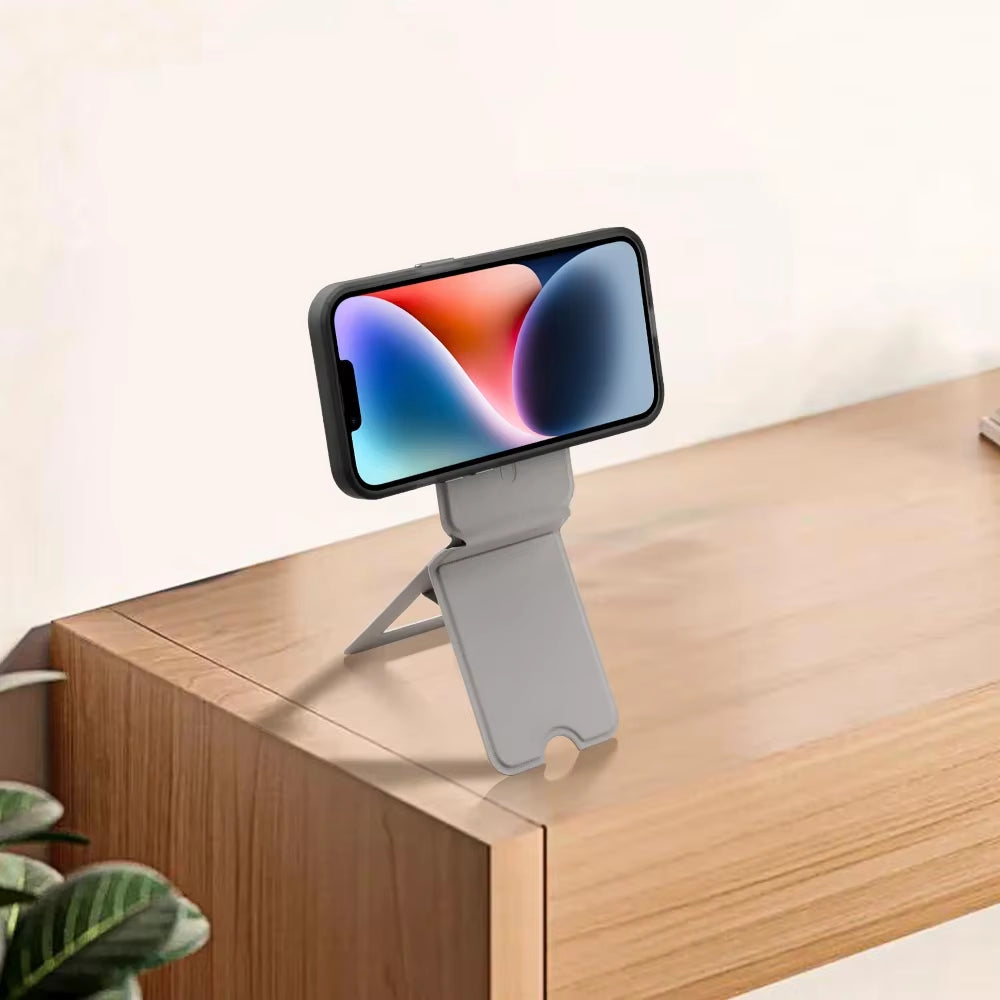 Phone Magnetic Stand Holder for Iphone 15 14 13 12 11 Pro Max plus Desktop Magnetic Phone Folding Stand Magsafe Holder for Apple