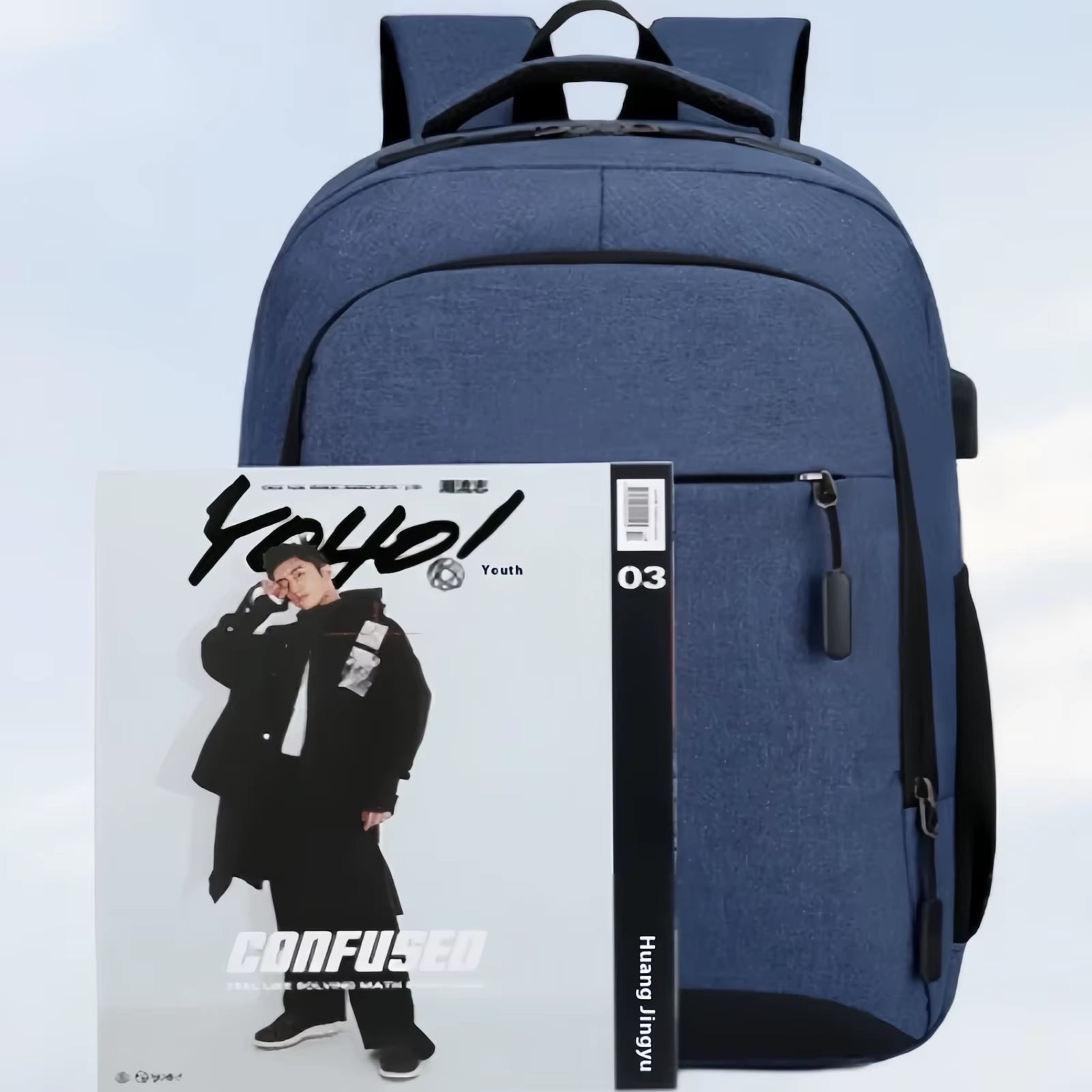 Premium Business Backpack - Spacious Laptop Bag with Reflective Security Strip Professional Commuter Backpack-Zwq