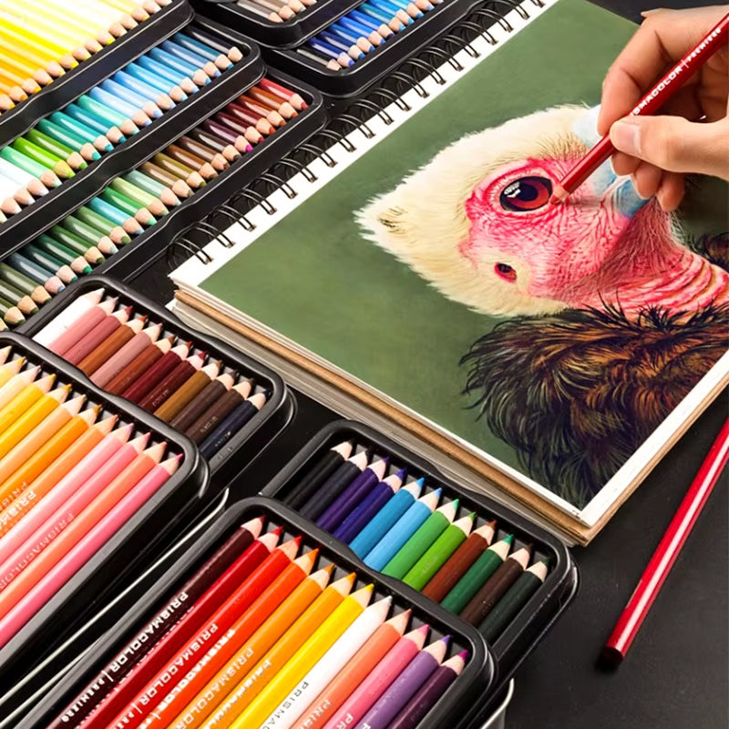 Prismacolor 12/24/36/48 Colors Oil Colored Pencil Drawing Sketching Pencil Set Art Supplies for School Student Artist